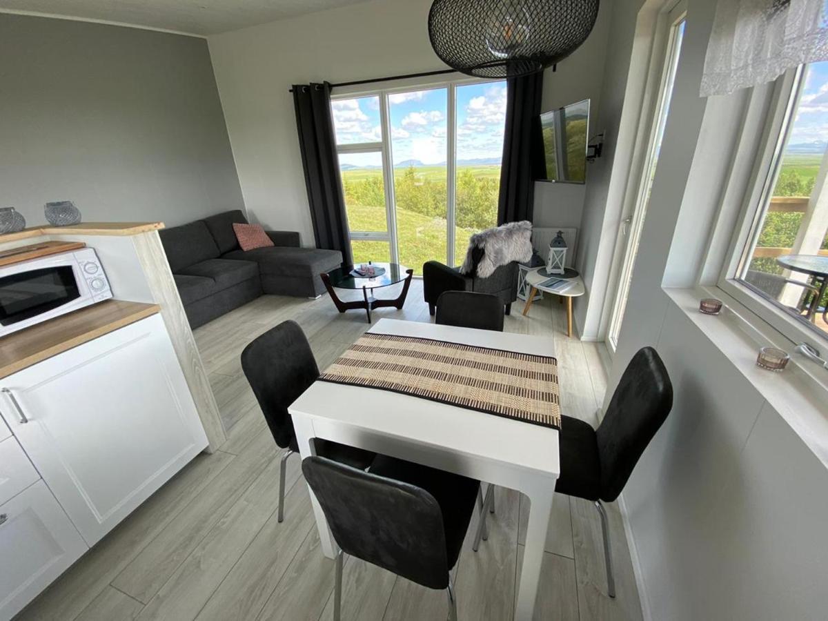 Вилла Skeithvellir Panorama House Хелла Экстерьер фото