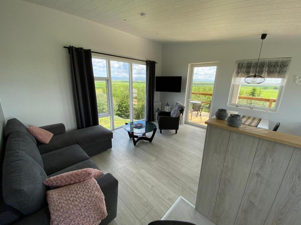 Вилла Skeithvellir Panorama House Хелла Экстерьер фото